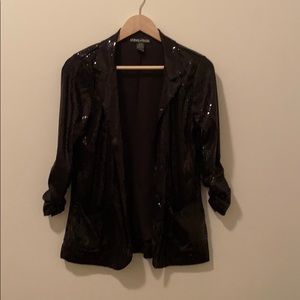 Sparkly black blazer